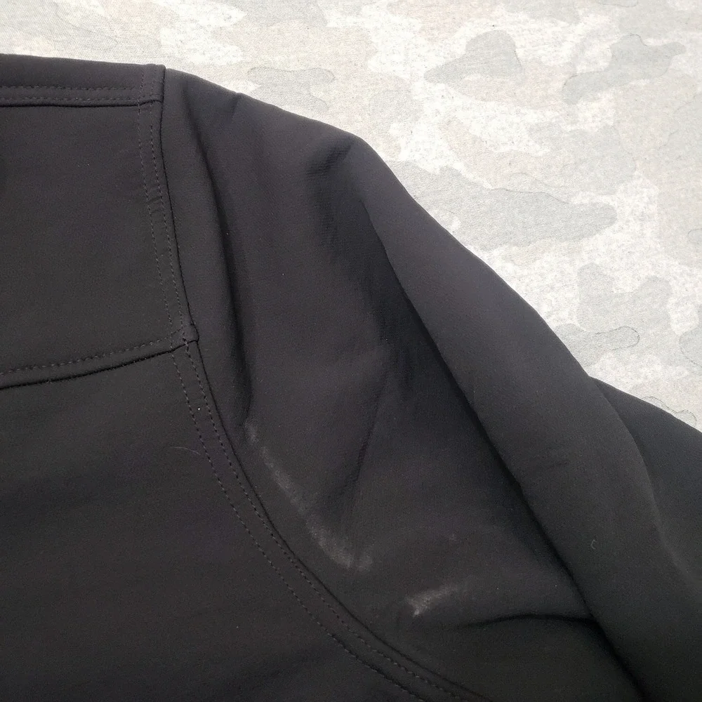 Carhartt Super Dux Jacket Men 3XL Black Relaxed Fit Zip Rain Defender Hooded